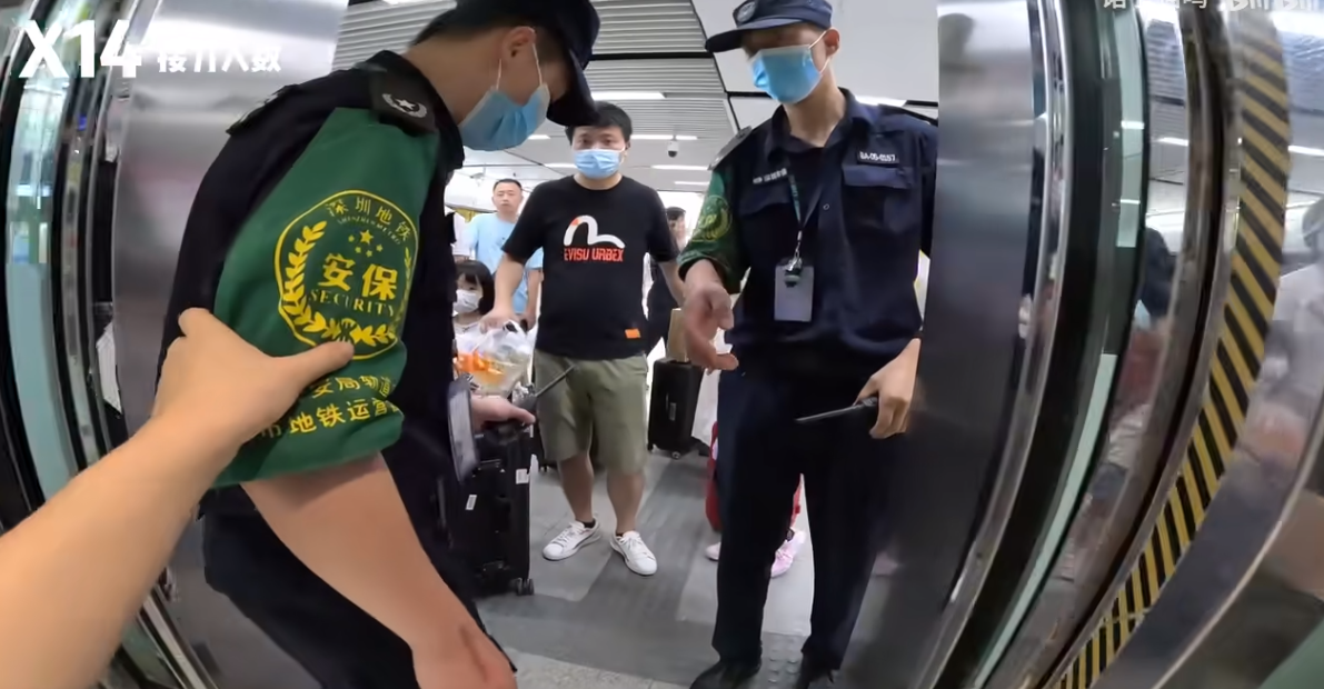 140公里18次接力！视障女孩无障碍畅行深圳（图为视障女孩诺子记录畅深圳记录视频截图。）.png